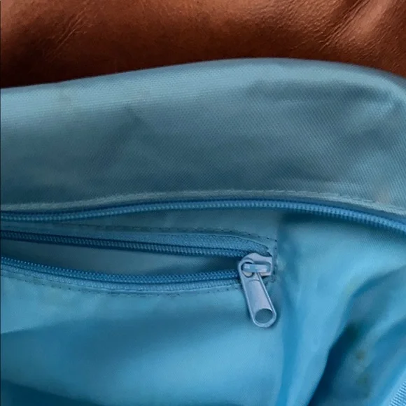 Adidas Retro Blue and White Sports Bag - Picture 6 of 9